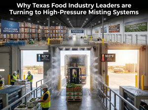 Why Texas Food Industry Leaders are Turning to High-Pressure Misting Systems