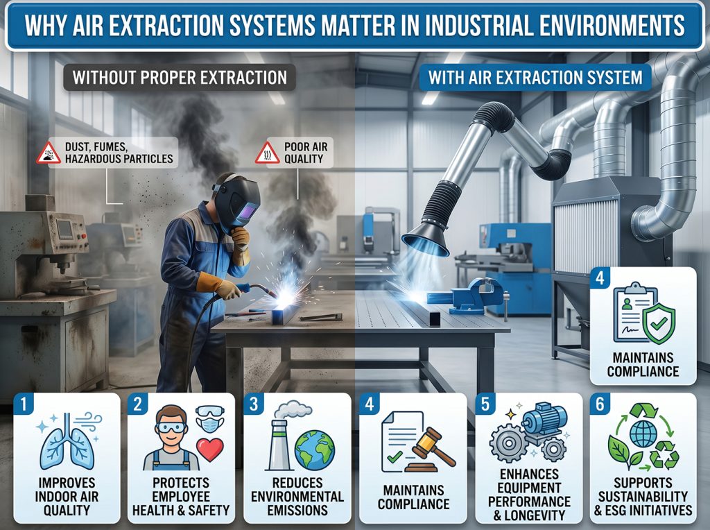 The Most Polluting Industries in Texas That Benefit from Robust Industrial Air Extraction Systems