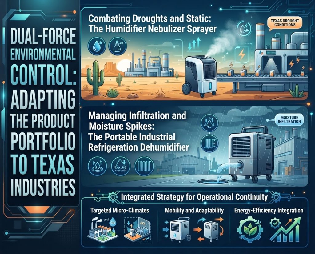 The Texas Industrial Tendencies: Navigating Climate Volatility with Advanced Humidity Control Systems