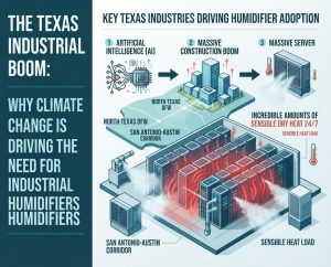 The Texas Industrial Boom: Why Climate Change is Driving the Need for Industrial Humidifiers